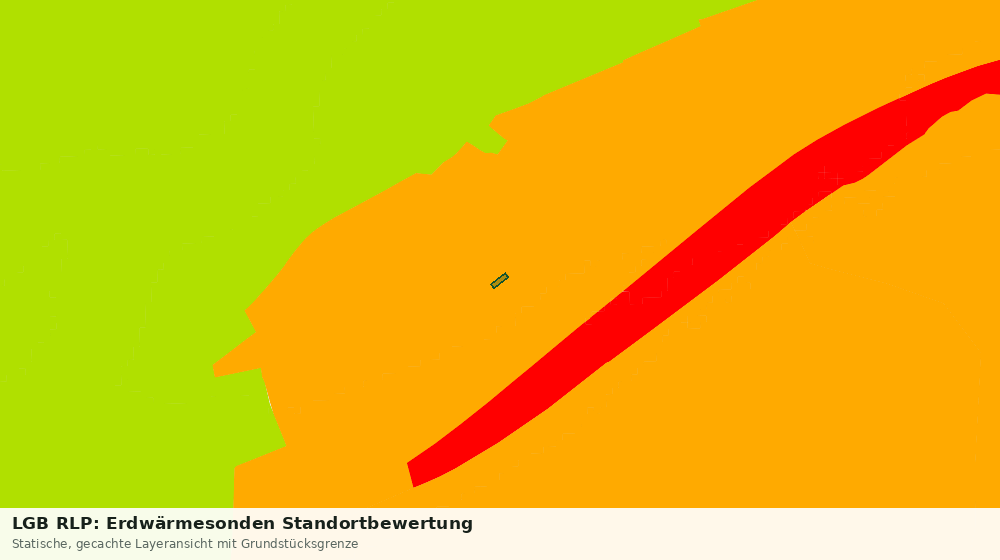 Statische Kartenansicht: LGB RLP: Erdwärmesonden Standortbewertung