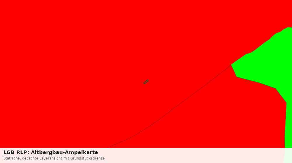 Statische Kartenansicht: LGB RLP: Altbergbau-Ampelkarte