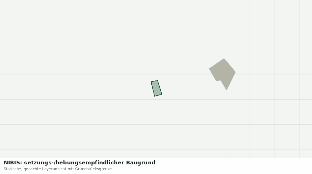 Statische Kartenansicht: NIBIS: setzungs-/hebungsempfindlicher Baugrund