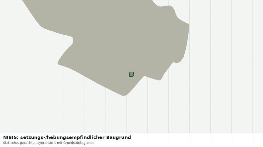 Statische Kartenansicht: NIBIS: setzungs-/hebungsempfindlicher Baugrund