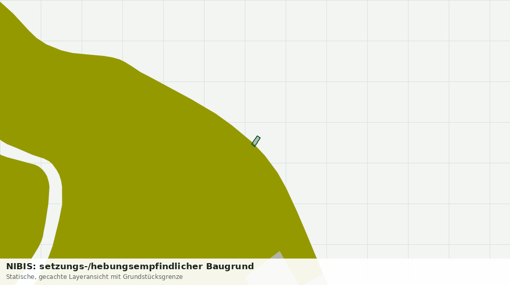 Statische Kartenansicht: NIBIS: setzungs-/hebungsempfindlicher Baugrund