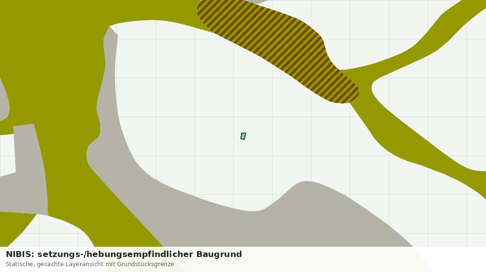 Statische Kartenansicht: NIBIS: setzungs-/hebungsempfindlicher Baugrund