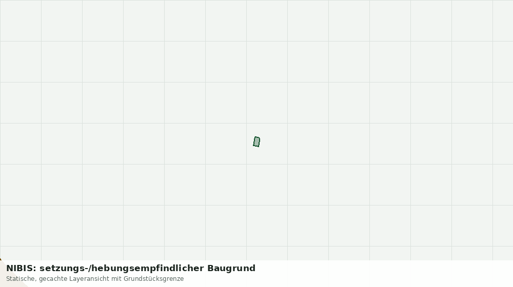 Statische Kartenansicht: NIBIS: setzungs-/hebungsempfindlicher Baugrund