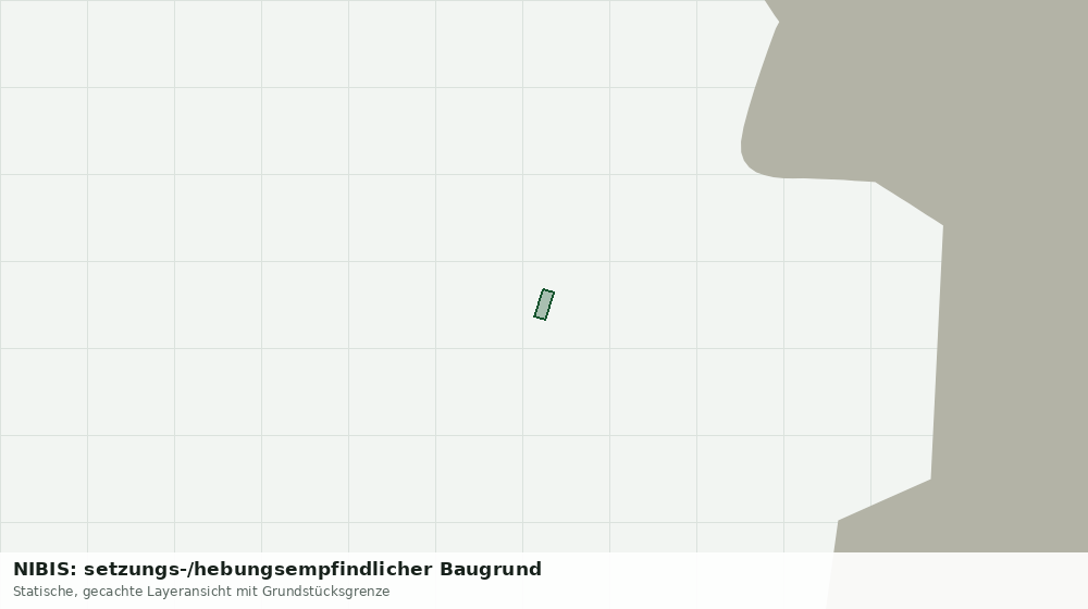 Statische Kartenansicht: NIBIS: setzungs-/hebungsempfindlicher Baugrund