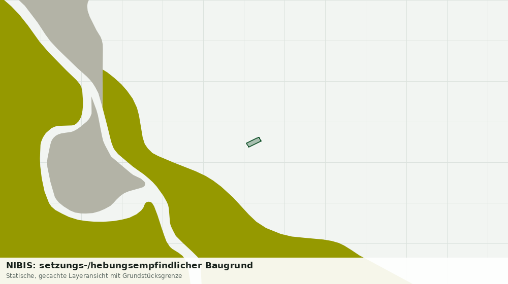 Statische Kartenansicht: NIBIS: setzungs-/hebungsempfindlicher Baugrund