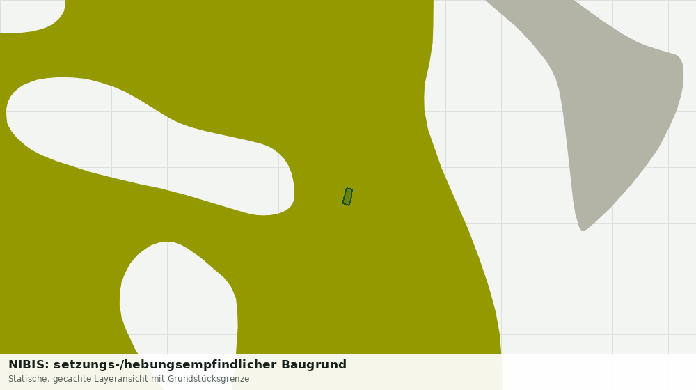 Statische Kartenansicht: NIBIS: setzungs-/hebungsempfindlicher Baugrund