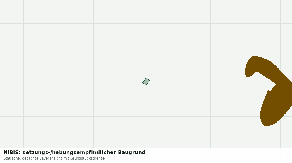 Statische Kartenansicht: NIBIS: setzungs-/hebungsempfindlicher Baugrund