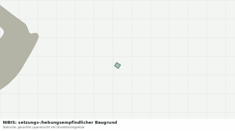 Statische Kartenansicht: NIBIS: setzungs-/hebungsempfindlicher Baugrund