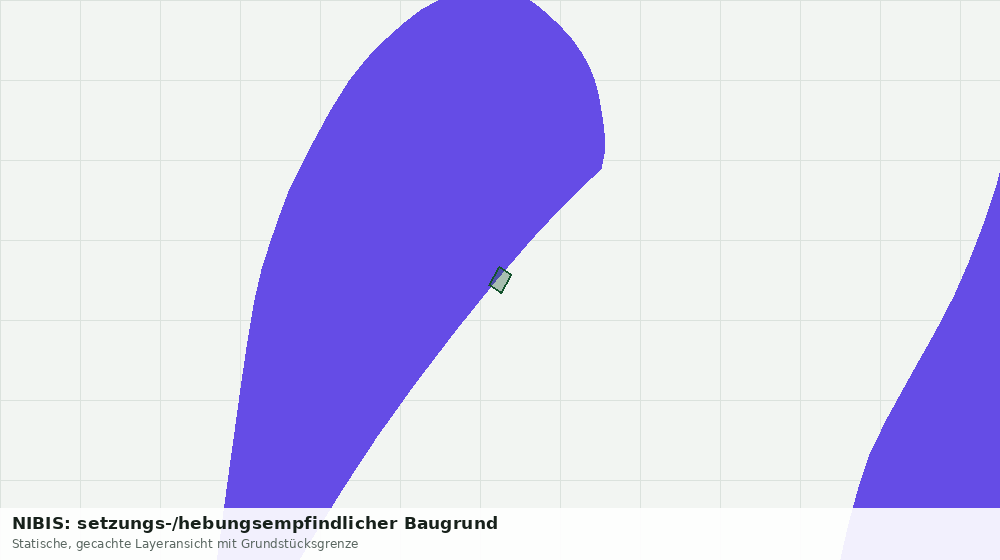Statische Kartenansicht: NIBIS: setzungs-/hebungsempfindlicher Baugrund