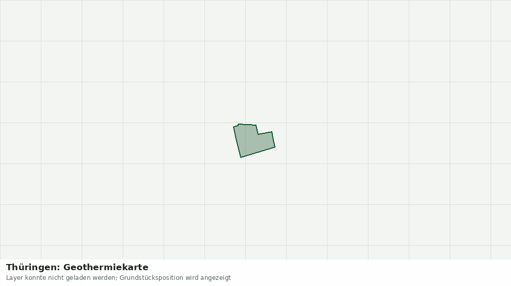 Statische Kartenansicht: Thüringen: Geothermiekarte