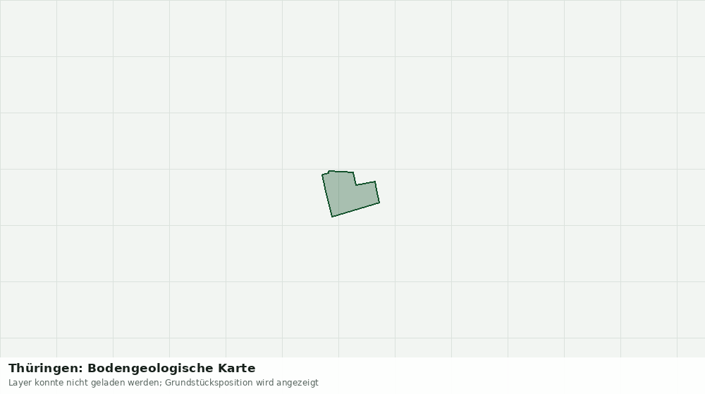 Statische Kartenansicht: Thüringen: Bodengeologische Karte