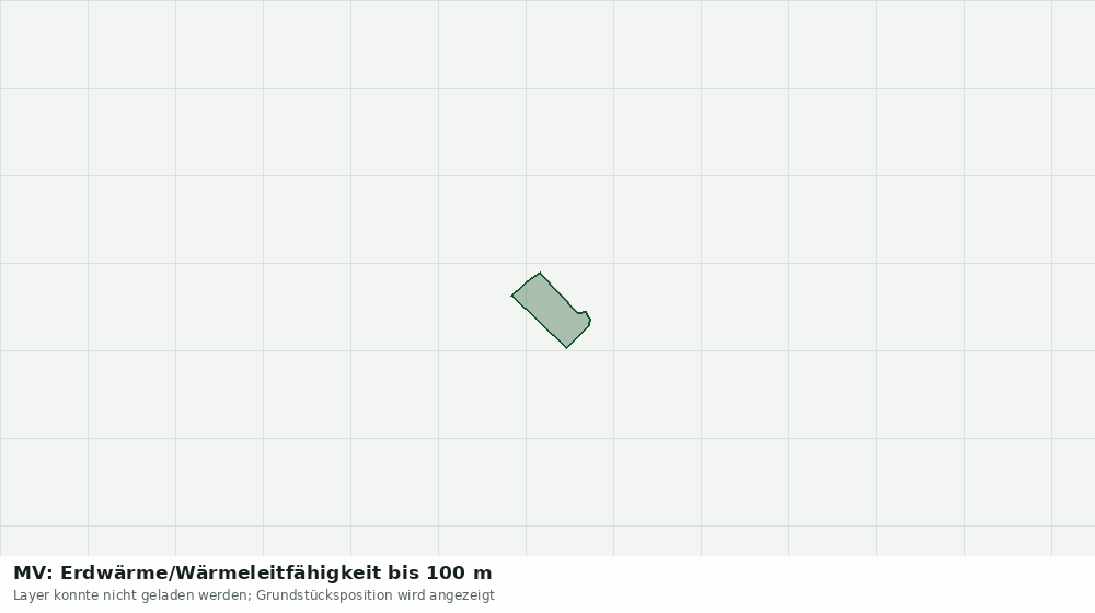Statische Kartenansicht: MV: Erdwärme/Wärmeleitfähigkeit bis 100 m