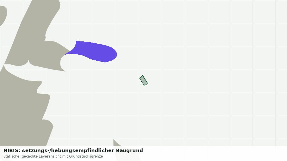 Statische Kartenansicht: NIBIS: setzungs-/hebungsempfindlicher Baugrund