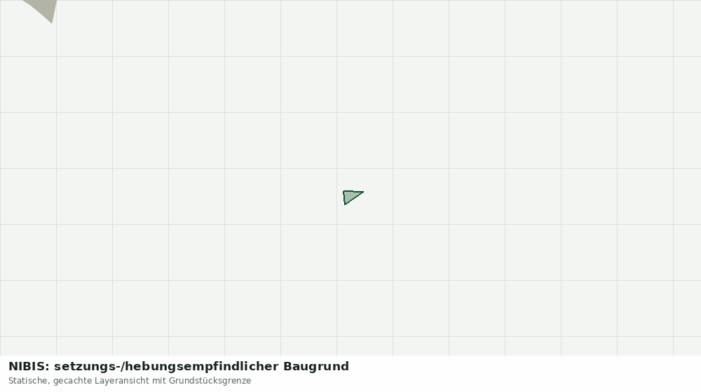 Statische Kartenansicht: NIBIS: setzungs-/hebungsempfindlicher Baugrund