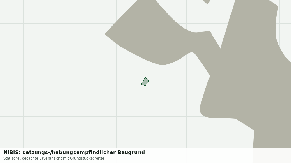 Statische Kartenansicht: NIBIS: setzungs-/hebungsempfindlicher Baugrund