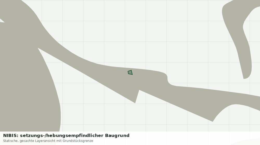 Statische Kartenansicht: NIBIS: setzungs-/hebungsempfindlicher Baugrund