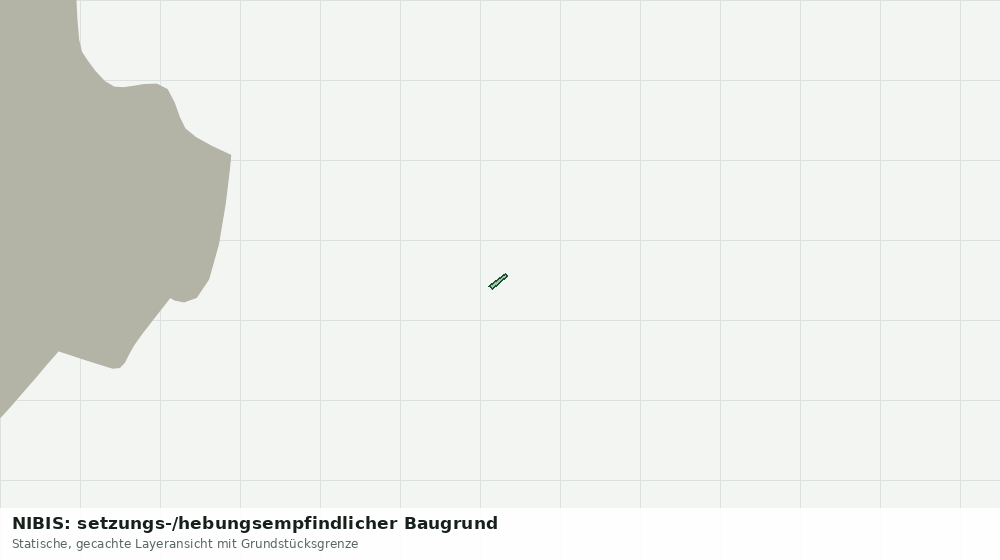 Statische Kartenansicht: NIBIS: setzungs-/hebungsempfindlicher Baugrund