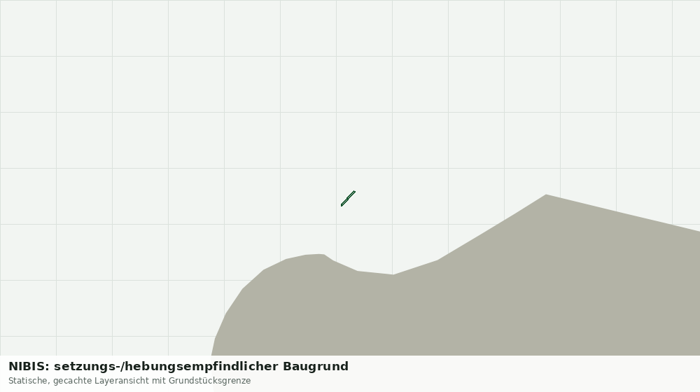 Statische Kartenansicht: NIBIS: setzungs-/hebungsempfindlicher Baugrund