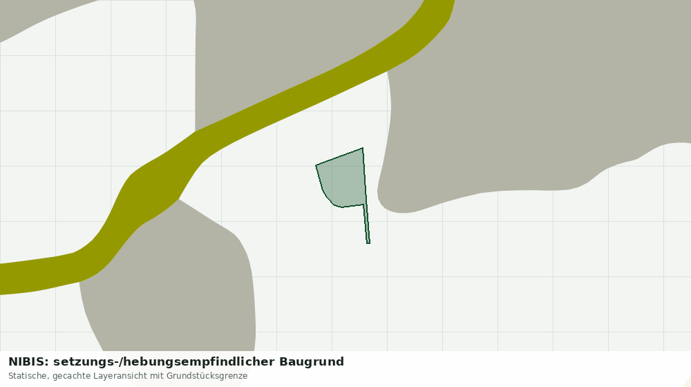 Statische Kartenansicht: NIBIS: setzungs-/hebungsempfindlicher Baugrund