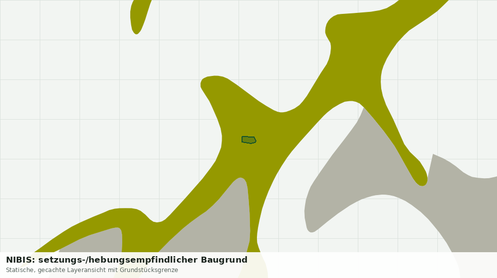 Statische Kartenansicht: NIBIS: setzungs-/hebungsempfindlicher Baugrund