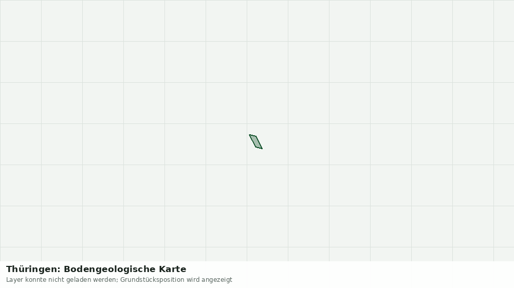 Statische Kartenansicht: Thüringen: Bodengeologische Karte