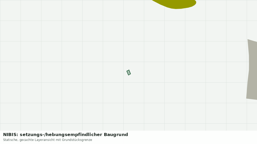 Statische Kartenansicht: NIBIS: setzungs-/hebungsempfindlicher Baugrund