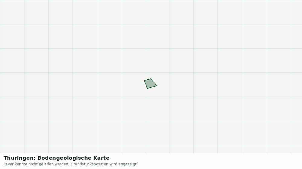 Statische Kartenansicht: Thüringen: Bodengeologische Karte