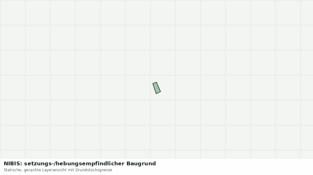 Statische Kartenansicht: NIBIS: setzungs-/hebungsempfindlicher Baugrund