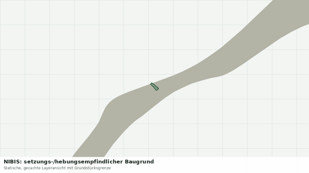 Statische Kartenansicht: NIBIS: setzungs-/hebungsempfindlicher Baugrund