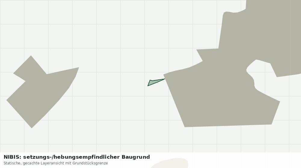 Statische Kartenansicht: NIBIS: setzungs-/hebungsempfindlicher Baugrund