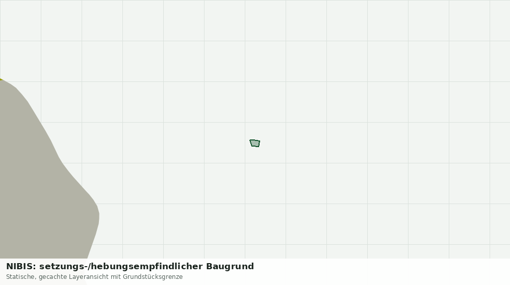 Statische Kartenansicht: NIBIS: setzungs-/hebungsempfindlicher Baugrund
