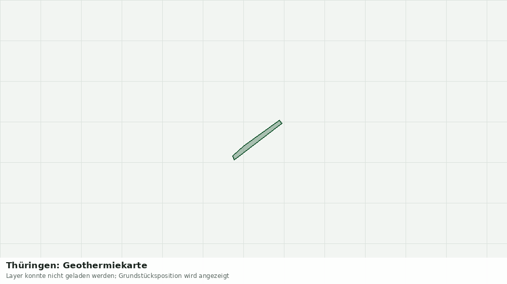 Statische Kartenansicht: Thüringen: Geothermiekarte