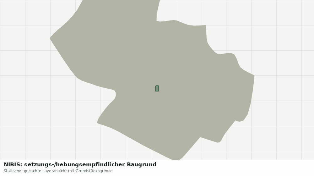 Statische Kartenansicht: NIBIS: setzungs-/hebungsempfindlicher Baugrund