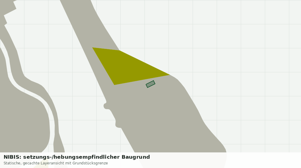 Statische Kartenansicht: NIBIS: setzungs-/hebungsempfindlicher Baugrund