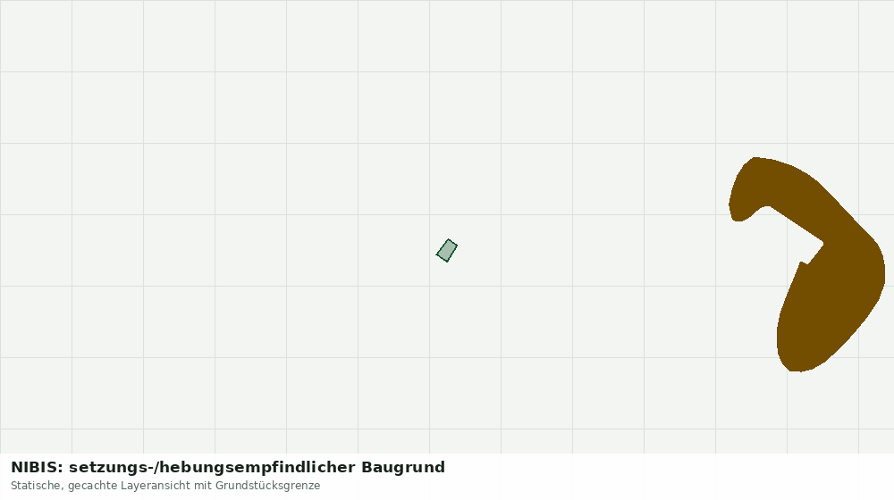 Statische Kartenansicht: NIBIS: setzungs-/hebungsempfindlicher Baugrund