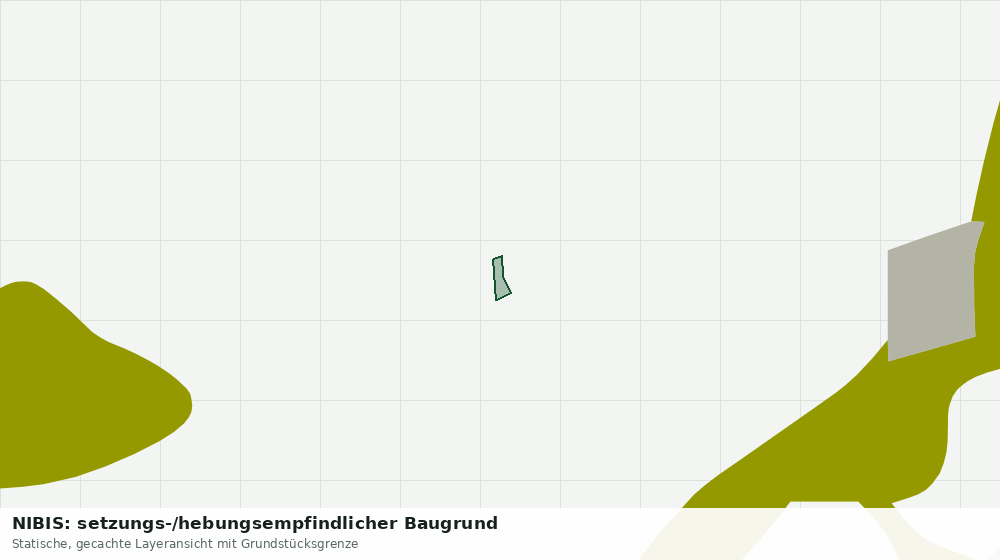 Statische Kartenansicht: NIBIS: setzungs-/hebungsempfindlicher Baugrund