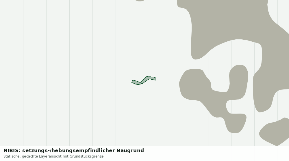 Statische Kartenansicht: NIBIS: setzungs-/hebungsempfindlicher Baugrund