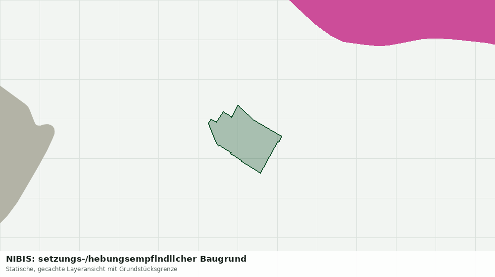 Statische Kartenansicht: NIBIS: setzungs-/hebungsempfindlicher Baugrund