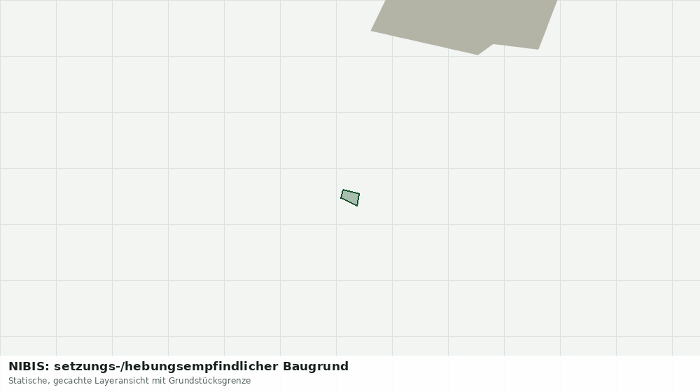Statische Kartenansicht: NIBIS: setzungs-/hebungsempfindlicher Baugrund