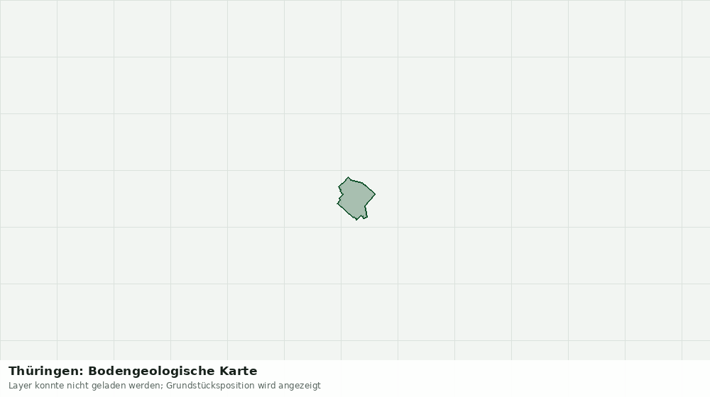 Statische Kartenansicht: Thüringen: Bodengeologische Karte
