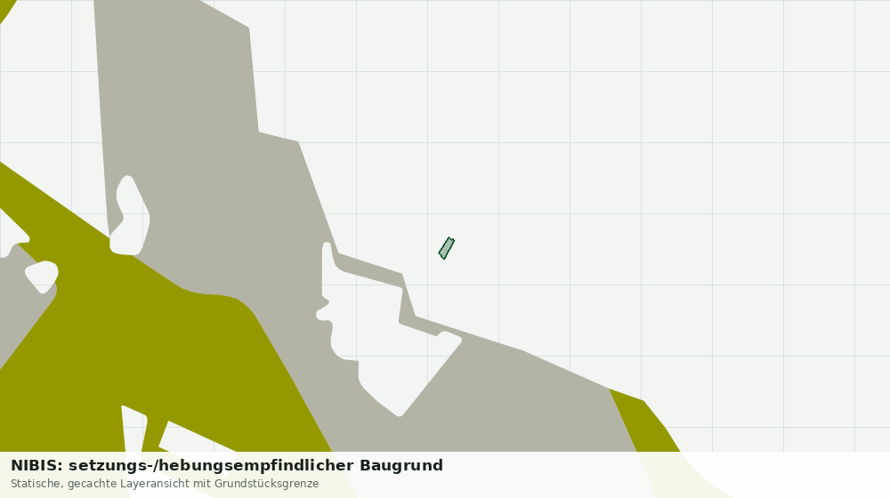 Statische Kartenansicht: NIBIS: setzungs-/hebungsempfindlicher Baugrund