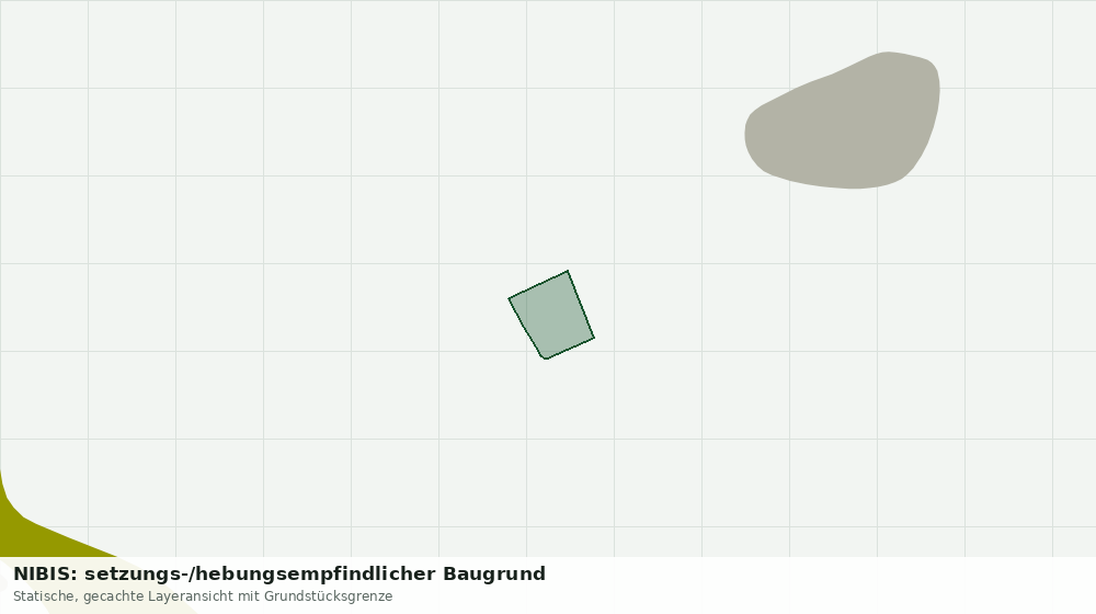 Statische Kartenansicht: NIBIS: setzungs-/hebungsempfindlicher Baugrund