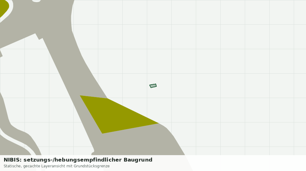 Statische Kartenansicht: NIBIS: setzungs-/hebungsempfindlicher Baugrund