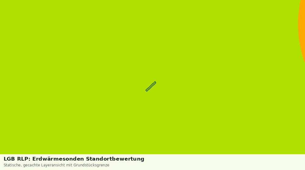 Statische Kartenansicht: LGB RLP: Erdwärmesonden Standortbewertung