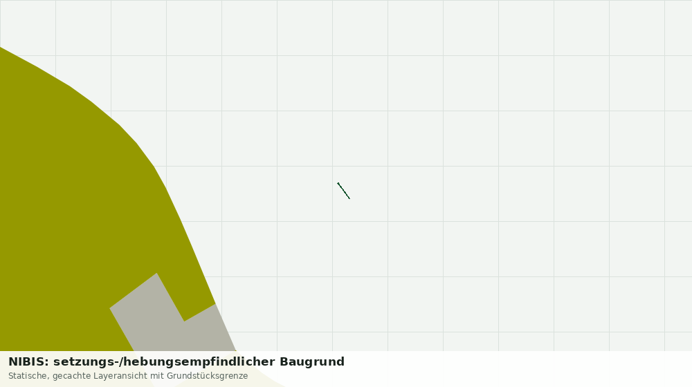 Statische Kartenansicht: NIBIS: setzungs-/hebungsempfindlicher Baugrund
