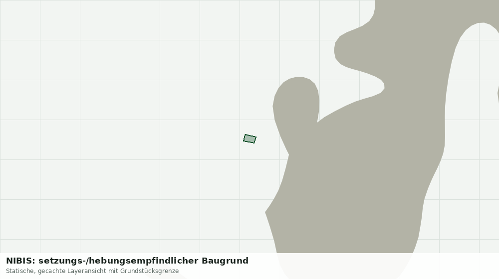 Statische Kartenansicht: NIBIS: setzungs-/hebungsempfindlicher Baugrund