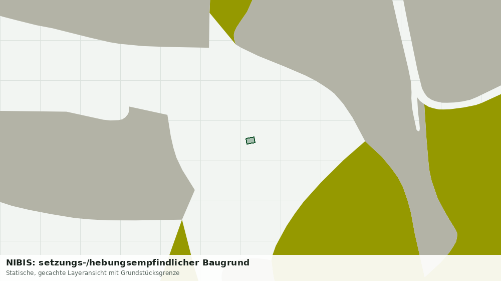 Statische Kartenansicht: NIBIS: setzungs-/hebungsempfindlicher Baugrund
