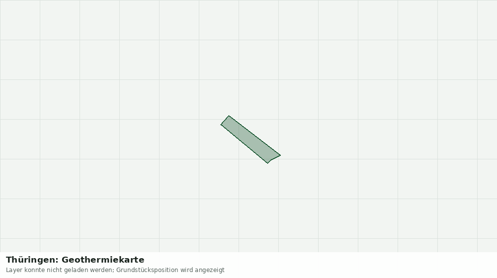 Statische Kartenansicht: Thüringen: Geothermiekarte