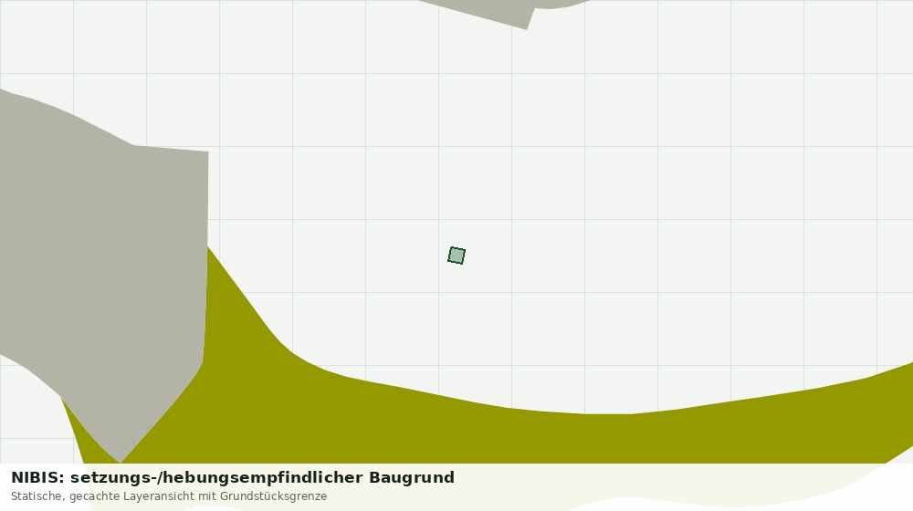 Statische Kartenansicht: NIBIS: setzungs-/hebungsempfindlicher Baugrund