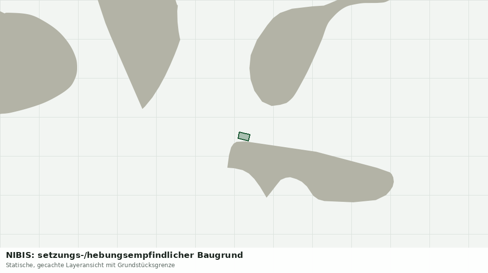 Statische Kartenansicht: NIBIS: setzungs-/hebungsempfindlicher Baugrund